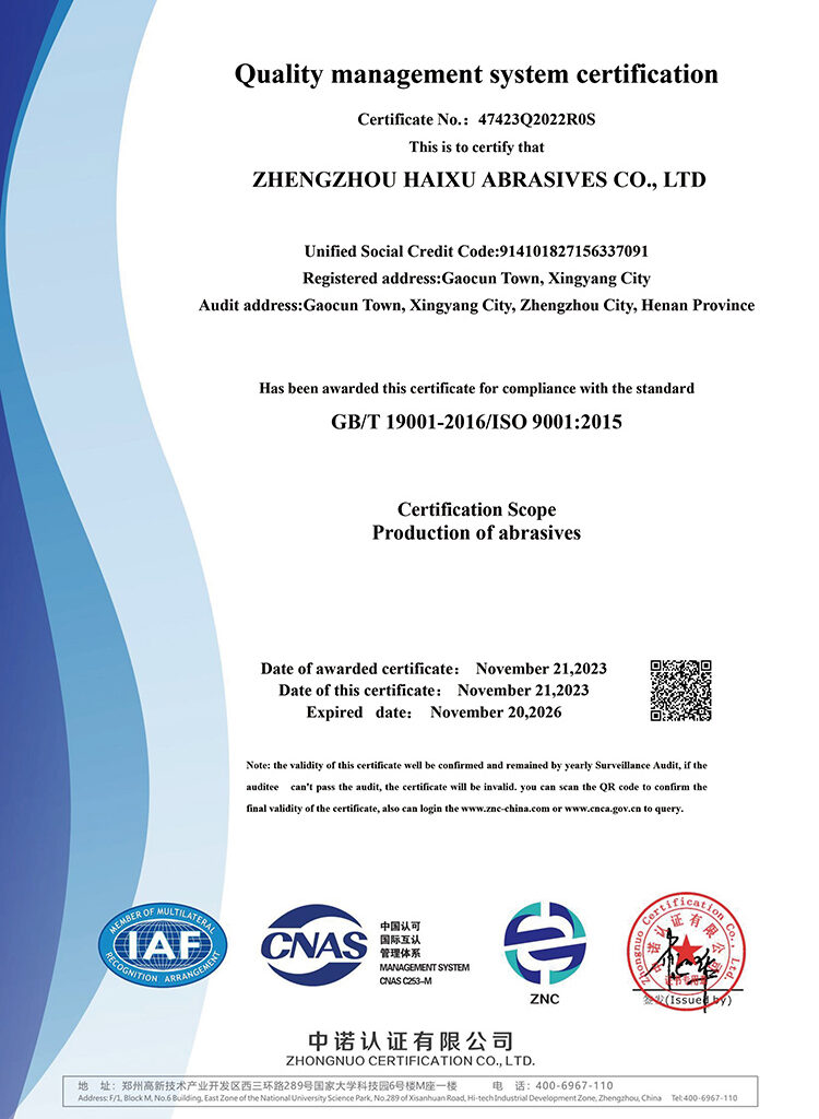 Mikrodermabrazyon için Beyaz füzyon alümina F220  -4-